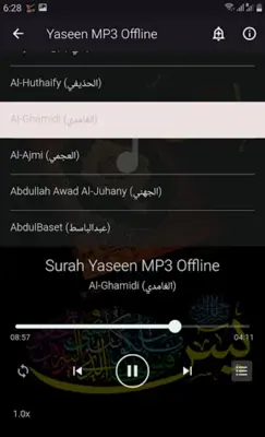 Yaseen MP3 Offline android App screenshot 4