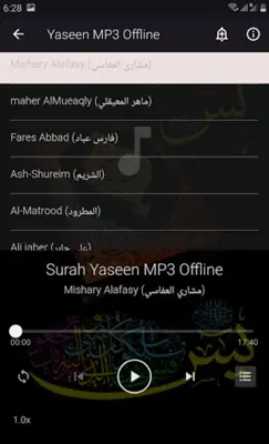 Yaseen MP3 Offline android App screenshot 6